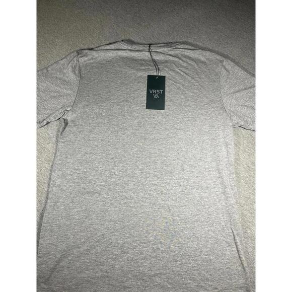 NWT VRST New UV Protection Breathable Men's Gray Cotton Pocket T Shirt Small - Picture 5 of 6